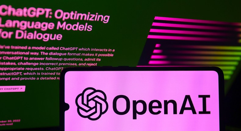 OpenAI's ChatGPT, a chatbot that was released in November, has reignited concerns about the proliferation of AI-generated content.Beata Zawrzel/NurPhoto via Getty Images