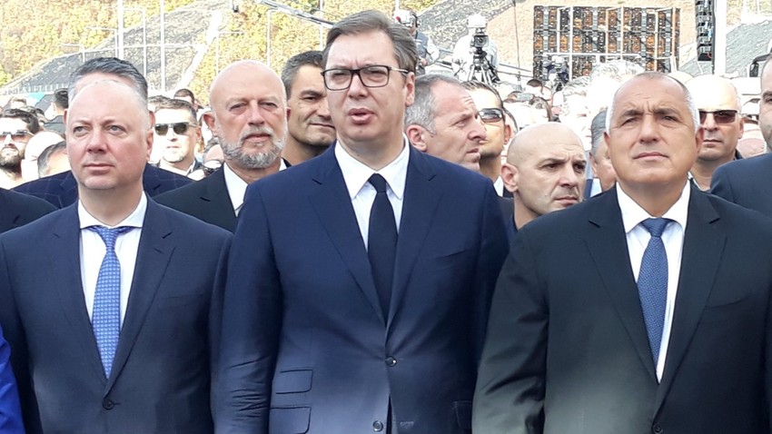 Koridor 10, istočni krak, svečano otvaranje, Bojko Borisov, Aleksandar Vučić