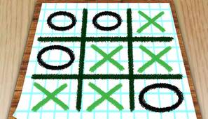 Tic Tac Toe Paper Note