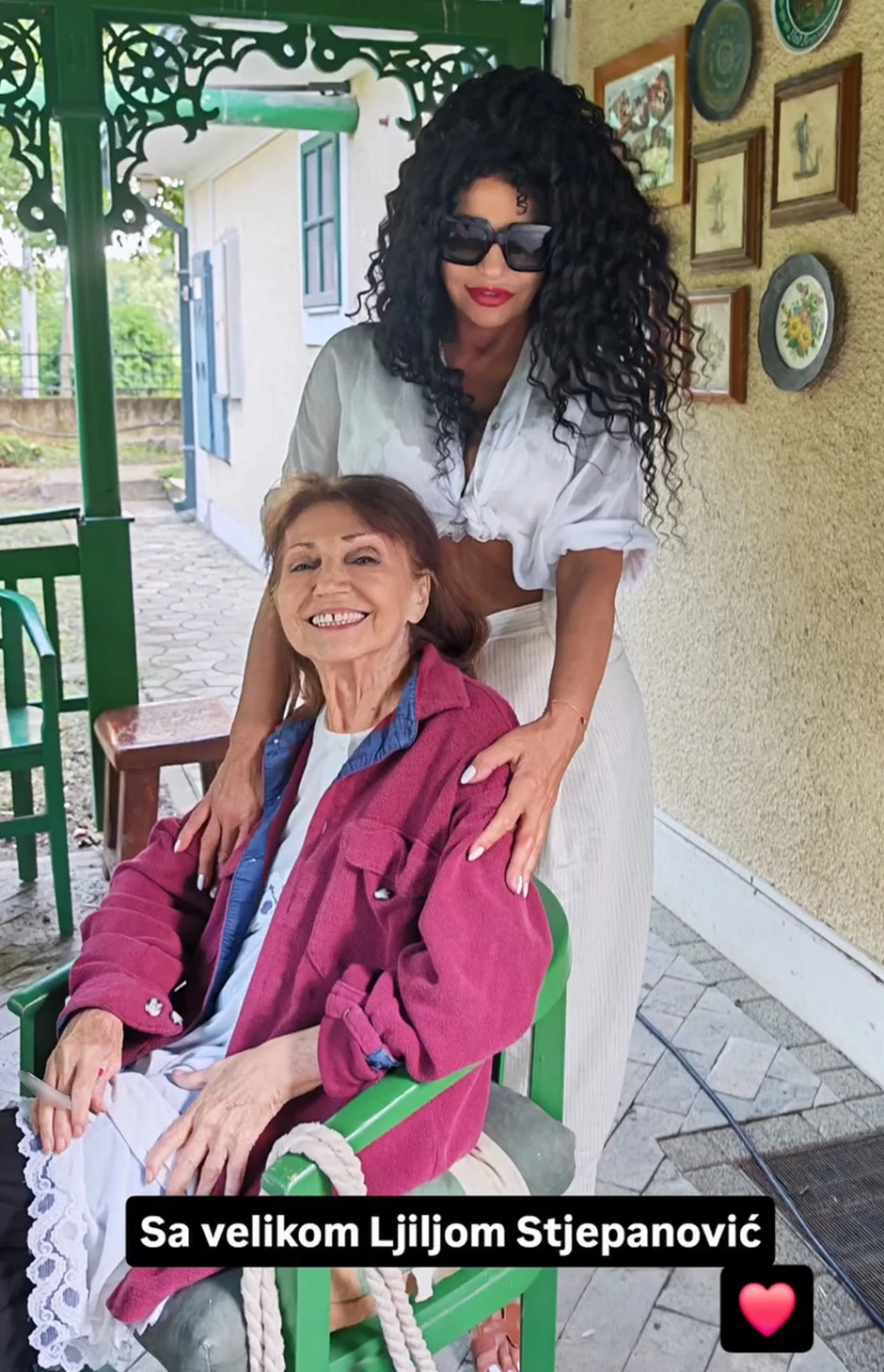 Ljiljana Stjepanović i Lidija Vukićević