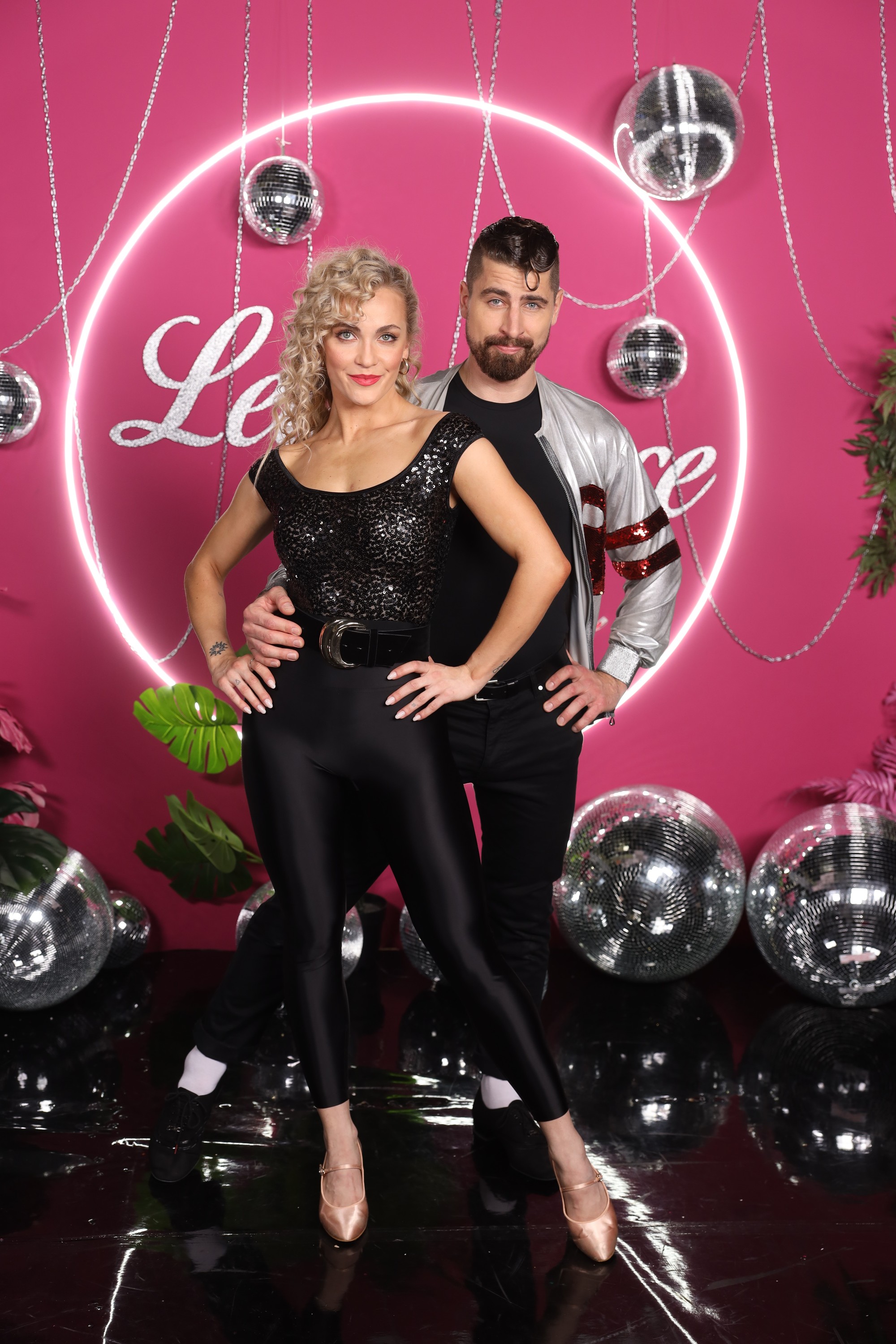 Peter Sagan a Eliška Lenčešová v Let's Dance.