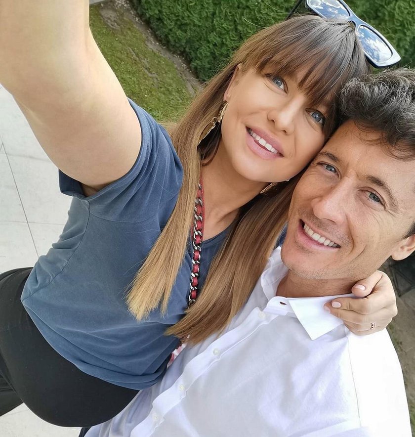 Anna i Robert Lewandowscy