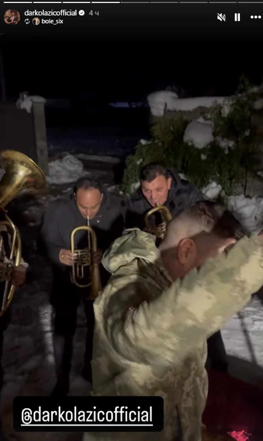 Darko Lazić sa trubačima