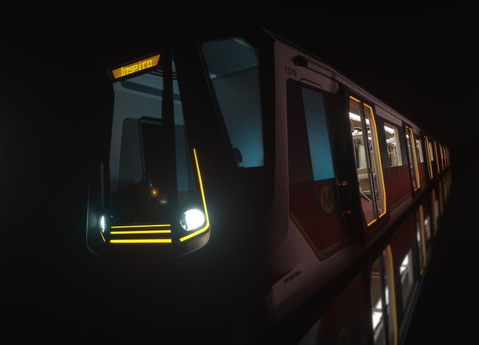 Składy potrafią się rozpędzić do 90 km/h