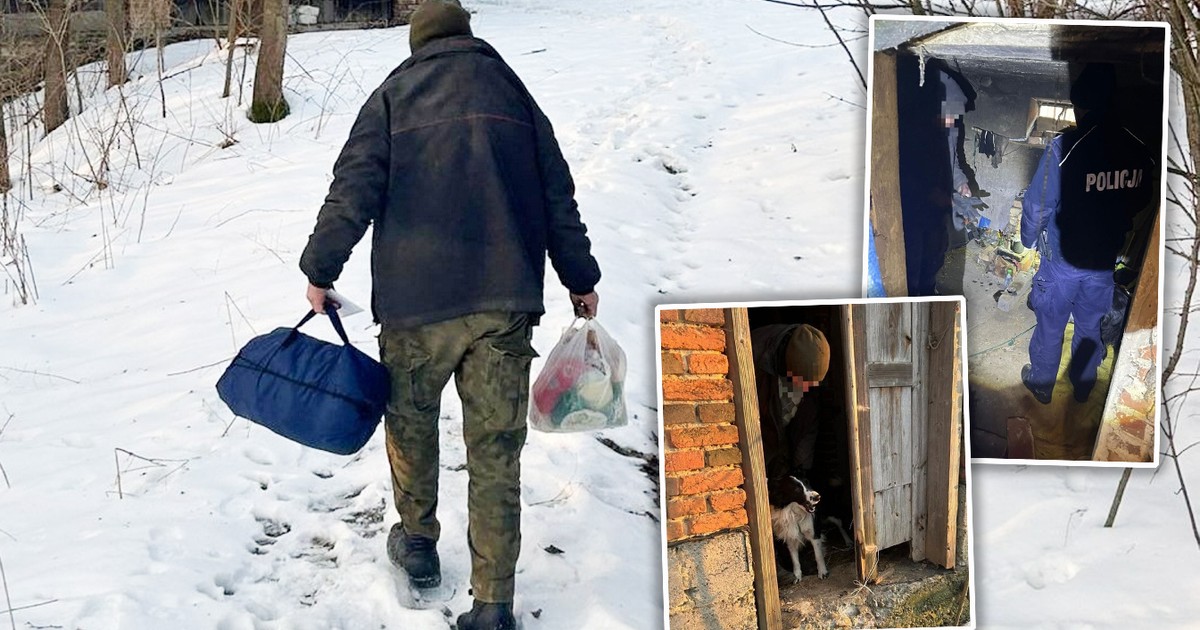 Bezdomny z Francji na Podkarpaciu