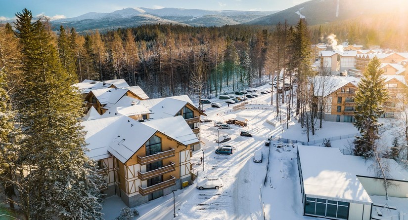 Platinum Mountain Hotel & SPA - zimą