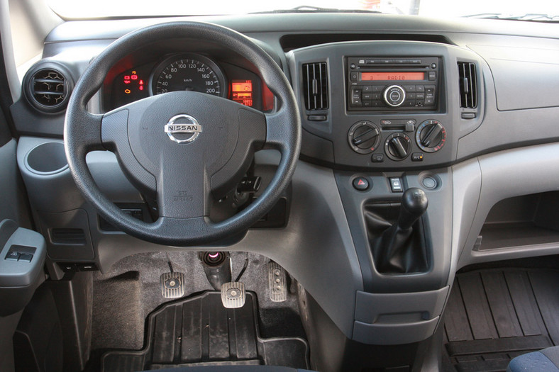 Nissan NV 200: nie rodzinny van, lecz typowy dostawczak