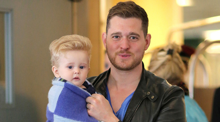 Új hírek Michael Buble rákos kisfiáról/Fotó:Northfoto