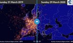 Niezwykły efekt pandemii koronawirusa. Zobacz, jak zmieniło się niebo