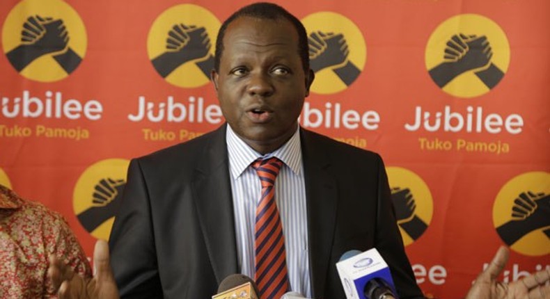 Jubilee Secretary General Raphael Tuju 