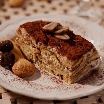 Finom gesztenyés tiramisu