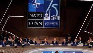 Strengthening NATO's ability to deter a Russian attack has been a consistent effort for the 75-year-old alliance and was a focus of talks at the 2024 Washington, DC summit.REUTERS/Evelyn Hockstein