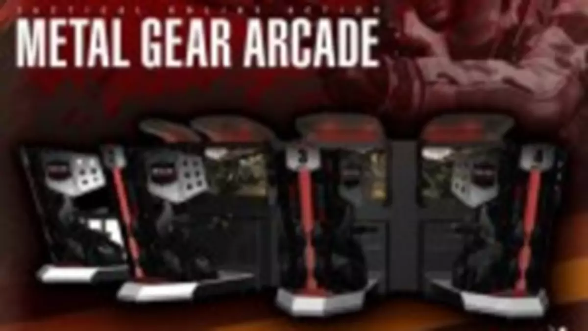 [E3] Tak będzie wyglądał Metal Gear Arcade