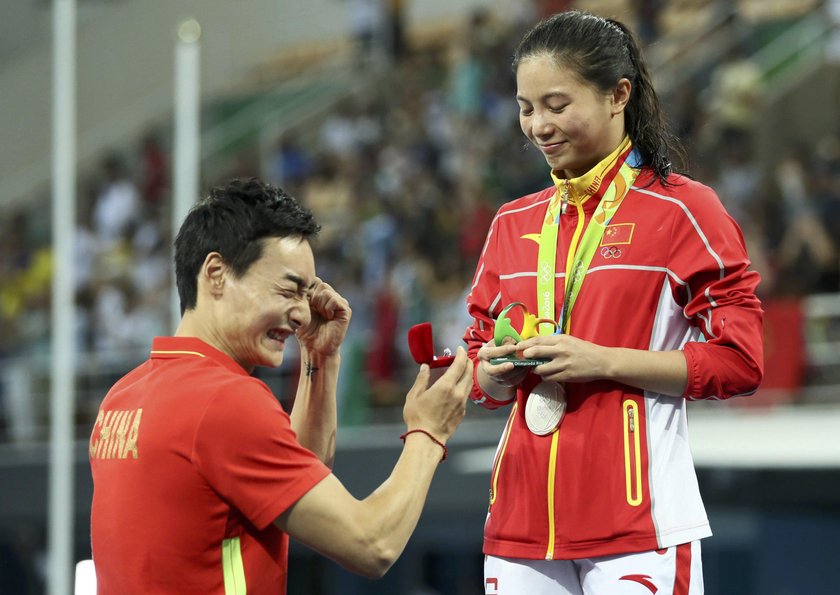 Rio 2016: He Zi zdobyła medal i... przyjęła oświadczyny