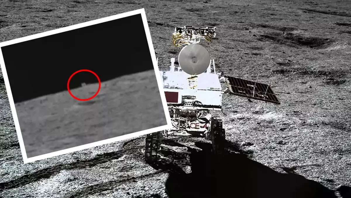 Chiński łazik Yutu 2 zauważył tajemniczy obiekt na Księżycu