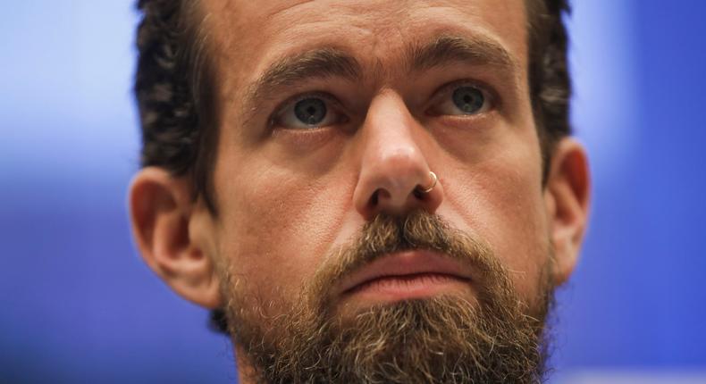 Twitter CEO Jack Dorsey.