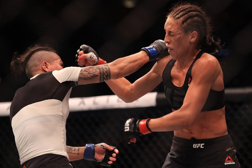 UFC211: Joanna Jędrzejczyk rozpłakała się po pytaniu o Kami Barziniego