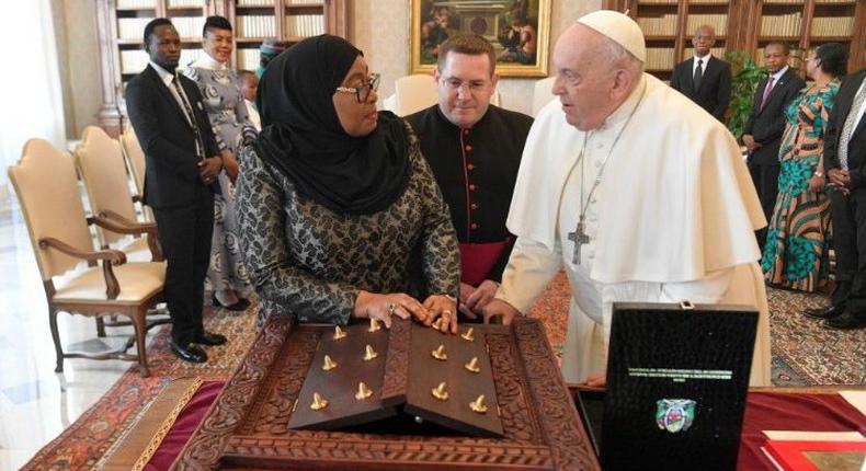 President Samia Hassan engages Pope Francis for social initiatives
