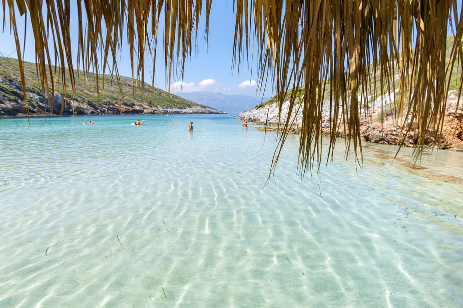 Plaża Livadaki na wyspie Samos