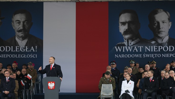 107. rocznica odzyskania niepodległości. Przed Grobem Nieznanego Żołnierza trwają uroczystości państwowe