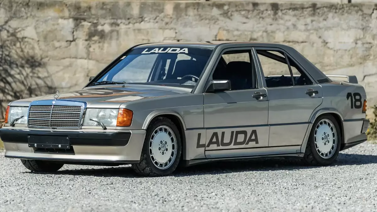 Mercedes 190 E 2.3 16 Laudy na aukcji Sotheby's
