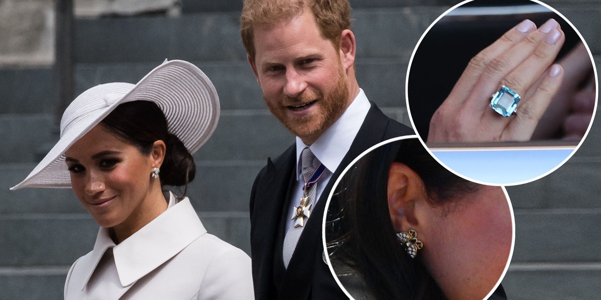 Meghan Markle i książę Harry. 