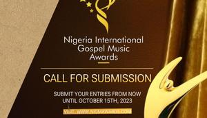 The Nigeria International Gospel Music Awards (NIGMA), is thrilled to announce the commencement of entries for this year's highly anticipated event. 
