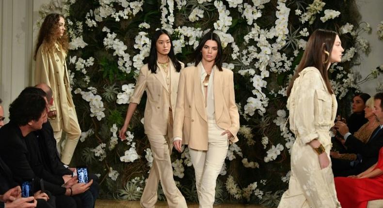 Ralph Lauren stunned guests by adorning his flagship Beaux Arts store on Madison Avenue in wall-to-wall white orchids and filling the air with birdsong