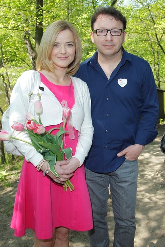 Monika Richardson i Zbigniew Zamachowski