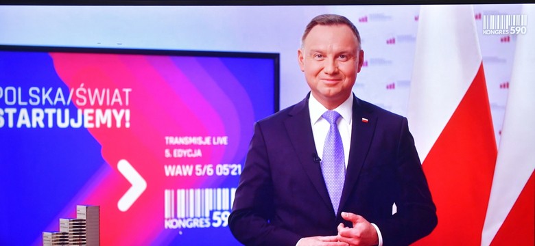 Kongres 590. Prezydent powiedział, co jest istotnym element jego prezydentury
