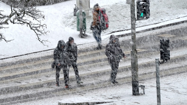 Trudne warunki meteorologiczne w Polsce