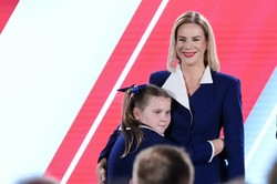 Marta Nawrocka zamieściła mocny wpis. "Kasia pozdrawia całą Polskę"