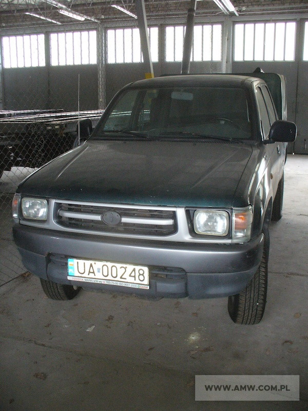 Toyota Hilux z polskiego wojska