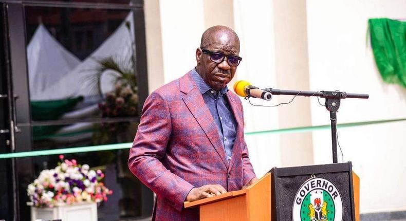 Edo State governor, Godwin Obaseki [Twitter/@GovernorObaseki]