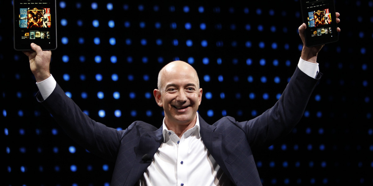 Jeff Bezos, założyciel Amazona, nie boi się podejmować ryzyka i przepalać pieniądze na nowe projekty