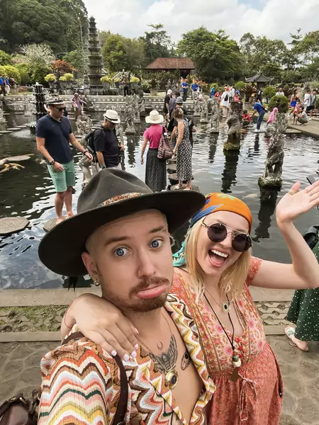 Hubert Janczak i Karolina Kania na Bali