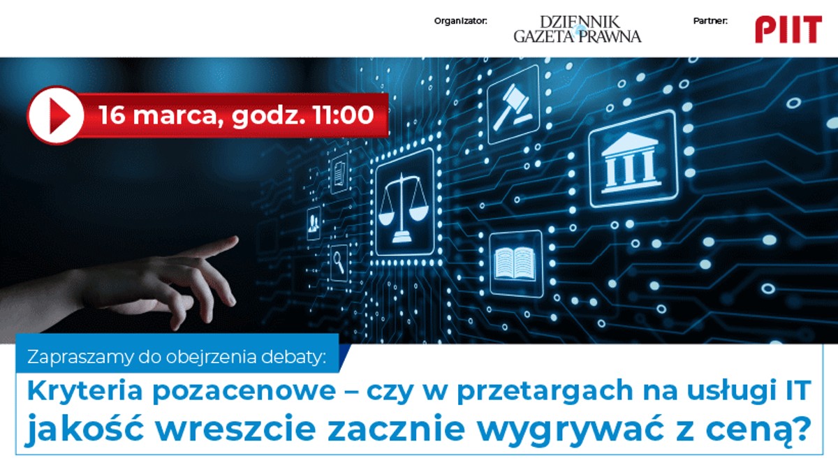 Kryteria pozacenowe - czy w przetargach na usługi IT jakość wreszcie zacznie wygrywać z ceną?