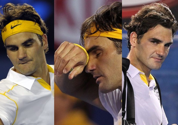 W Australii nie gra już też znany z kamiennej twarzy Roger Federer