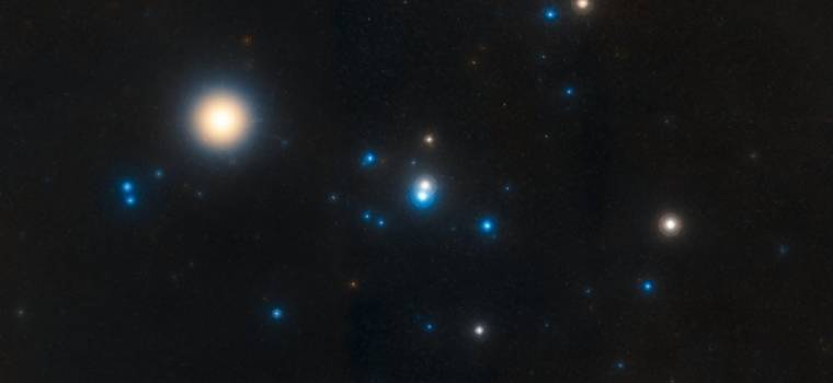 Najbliższa Ziemi gromada gwiazd jest rozdzierana przez niewidzialną siłę