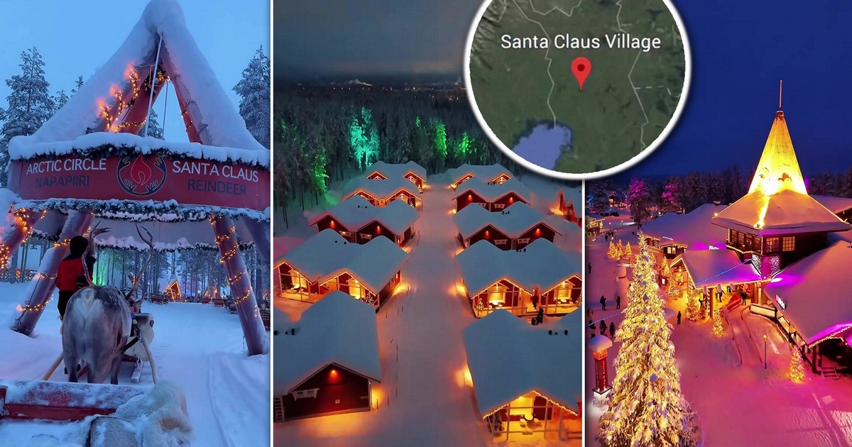 Wioska Świętego Mikołaja nie istnieje? Fałsz! Wystarczy spojrzeć na te magiczne kadry
