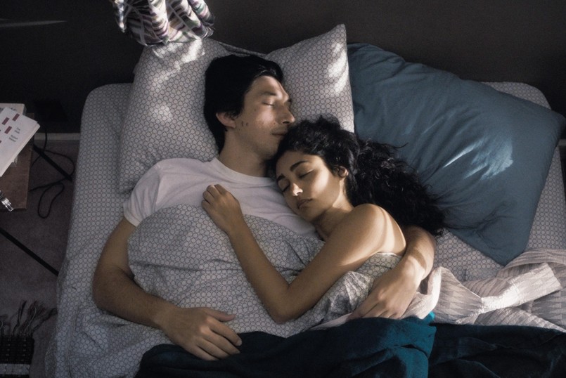 Adam Driver i Golshifteh Farahani w filmie "Paterson"