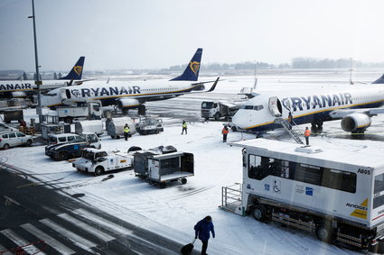 Ryanair tnie zimowy rozkład lotów o 30 proc.