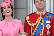 Members of The Royal Family attend Trooping the Colour