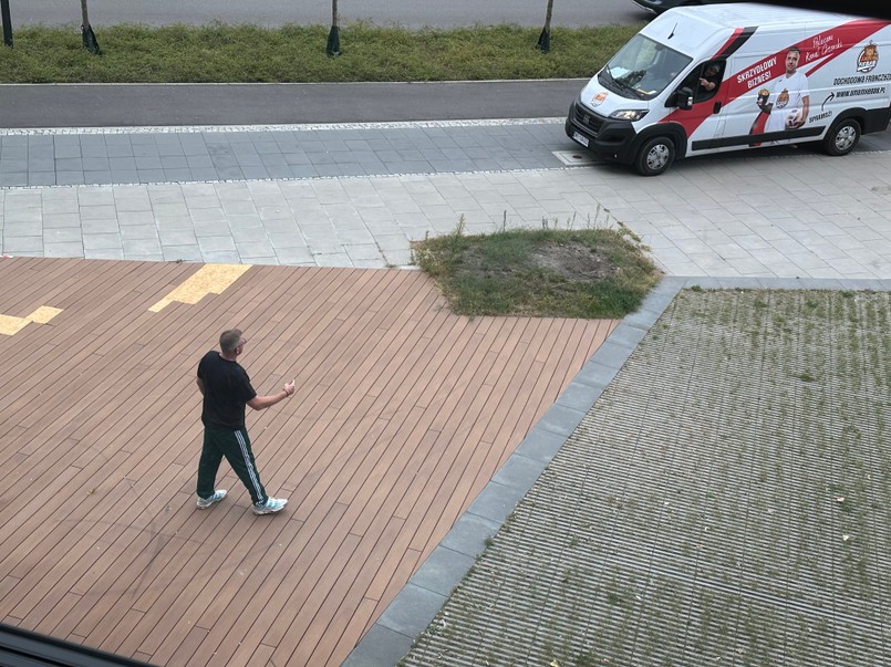 Filip Chajzer sam nadzorował operację, związaną z "małą przeprowadzką"