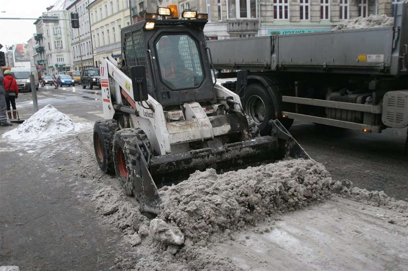 W Warszawie nie wywożą śniegu