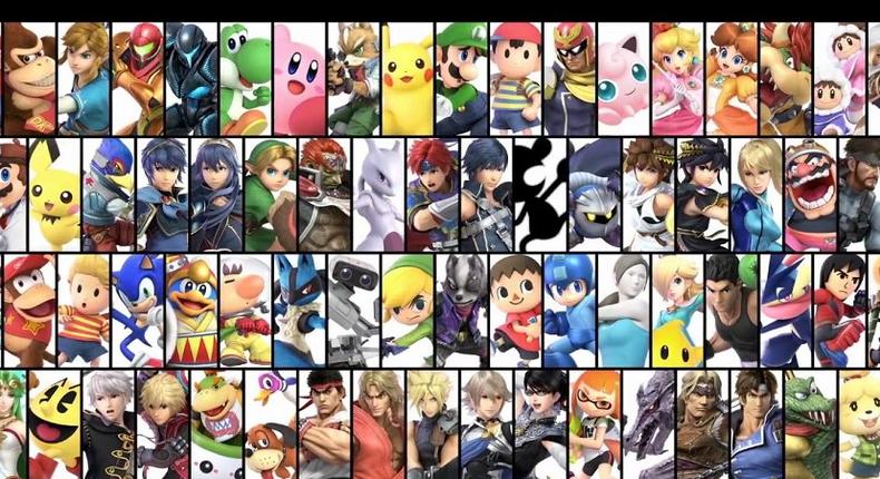 Super Smash Bros. Ultimate has the largest list of characters of any Smash Bros. game — 74 in total at launch.