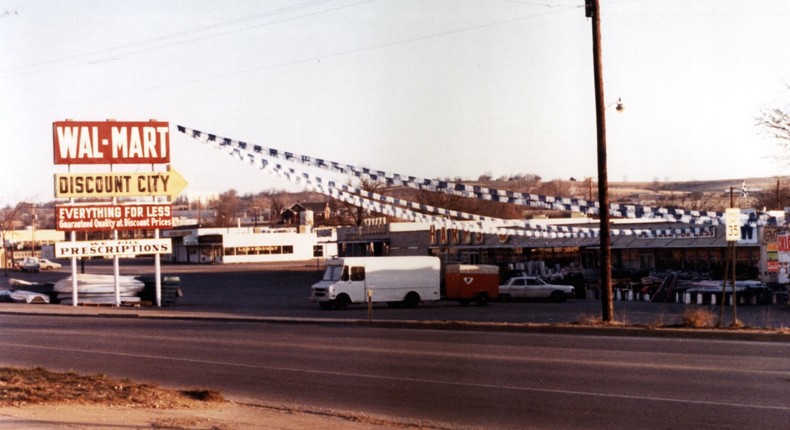What Walmart, Costco, and other famous retailers looked like when they ...