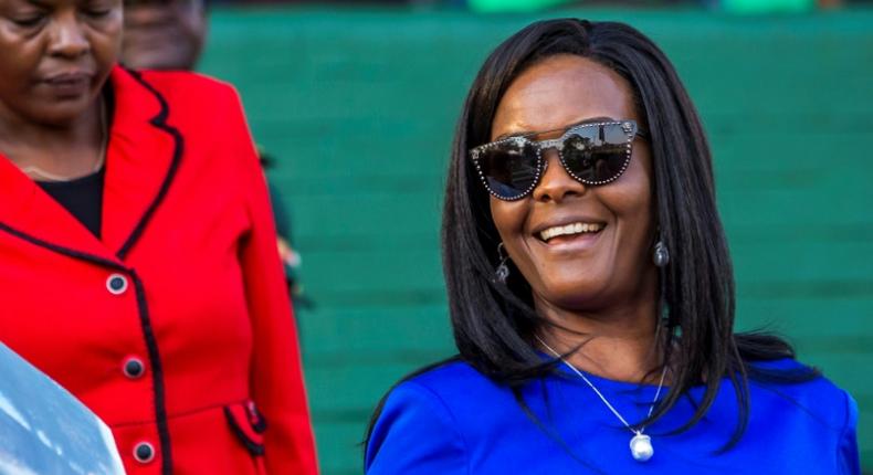Grace earned the nickname Gucci Grace for her lavish lifestyle as Zimbabwe's economy collapsed under her husband's authoritarian rule