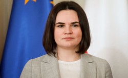 Liderka białoruskiej opozycji Cichanouska apeluje do UEFA