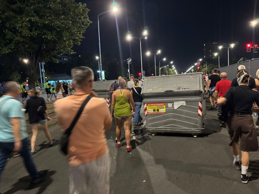 novi beograd studenti protest blokada